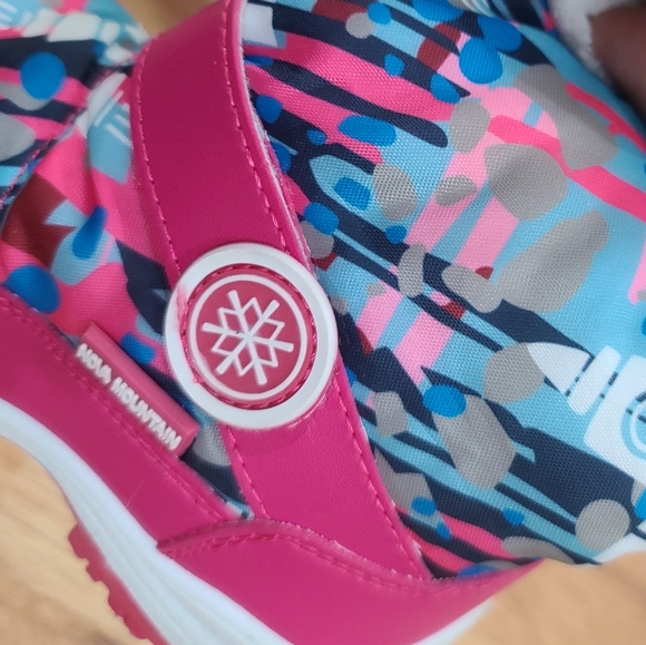 Size 8 Toddler Girls Nova Mountain Winter Snow Boots - Picture 6 of 12